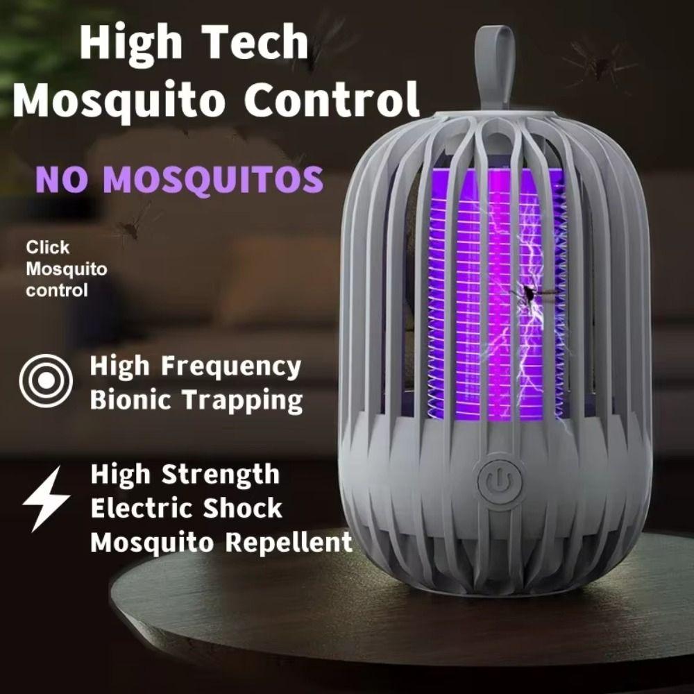 Low-Voltage Mosquito Lamp Cordless Plug-in Mosquito Killer Bug Catcher Device  Camping Light