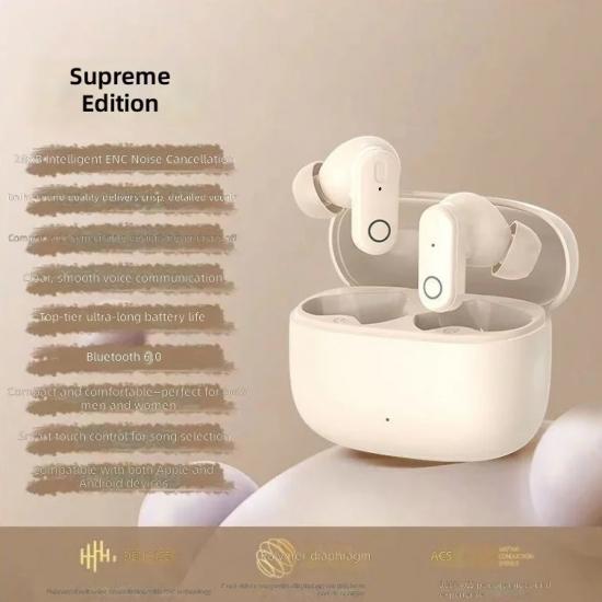 New Arrival In-Ear Wireless Earphones 1DB Precise Positioning Zero Sound Leakage Waterproof Long Battery Life APP Custom