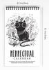 Inkdotpot Cat Perpetual Calendar, Important Dates To Remember- 6x9 Monthly and Daily  Journal for Special Days