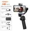 Hohem iSteady M6 3-Axis Handheld Gimbal Stabilizer Selfie Tripod for Smartphone with AI Magnetic Fill Light Video Lighting