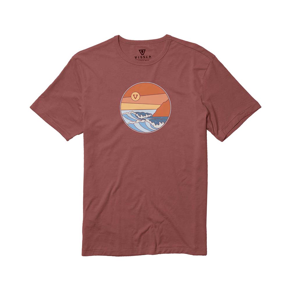 VISSLA Heavy Sets Органическая футболка-Rrd