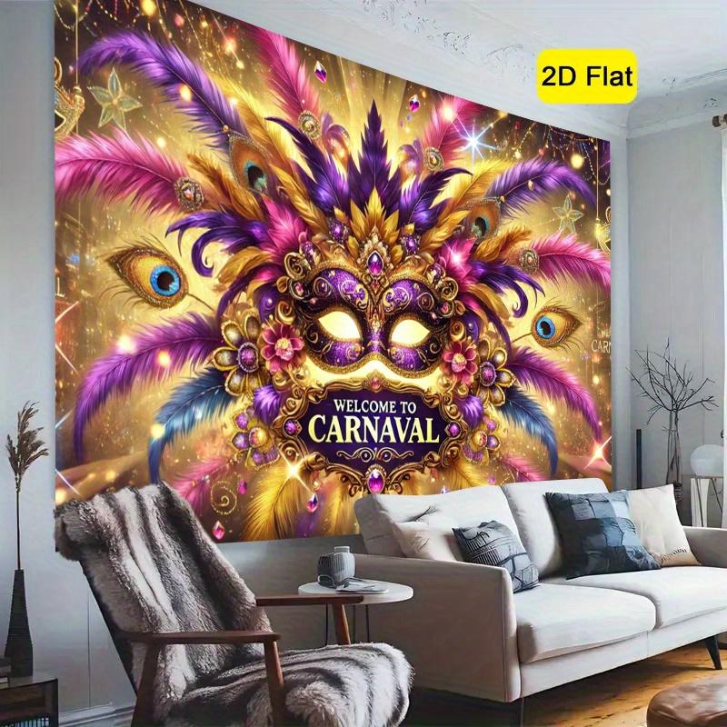 1 2D flat piece, carnival welcome sign, indoor and outdoor banner decoration, studio props for photography studio