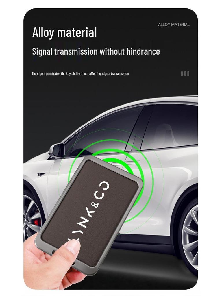 Lynk & Co 08/09 Чехол-держатель для ключа и NFC-карты для автомобиля на новой энергии (Модель 2024 года)