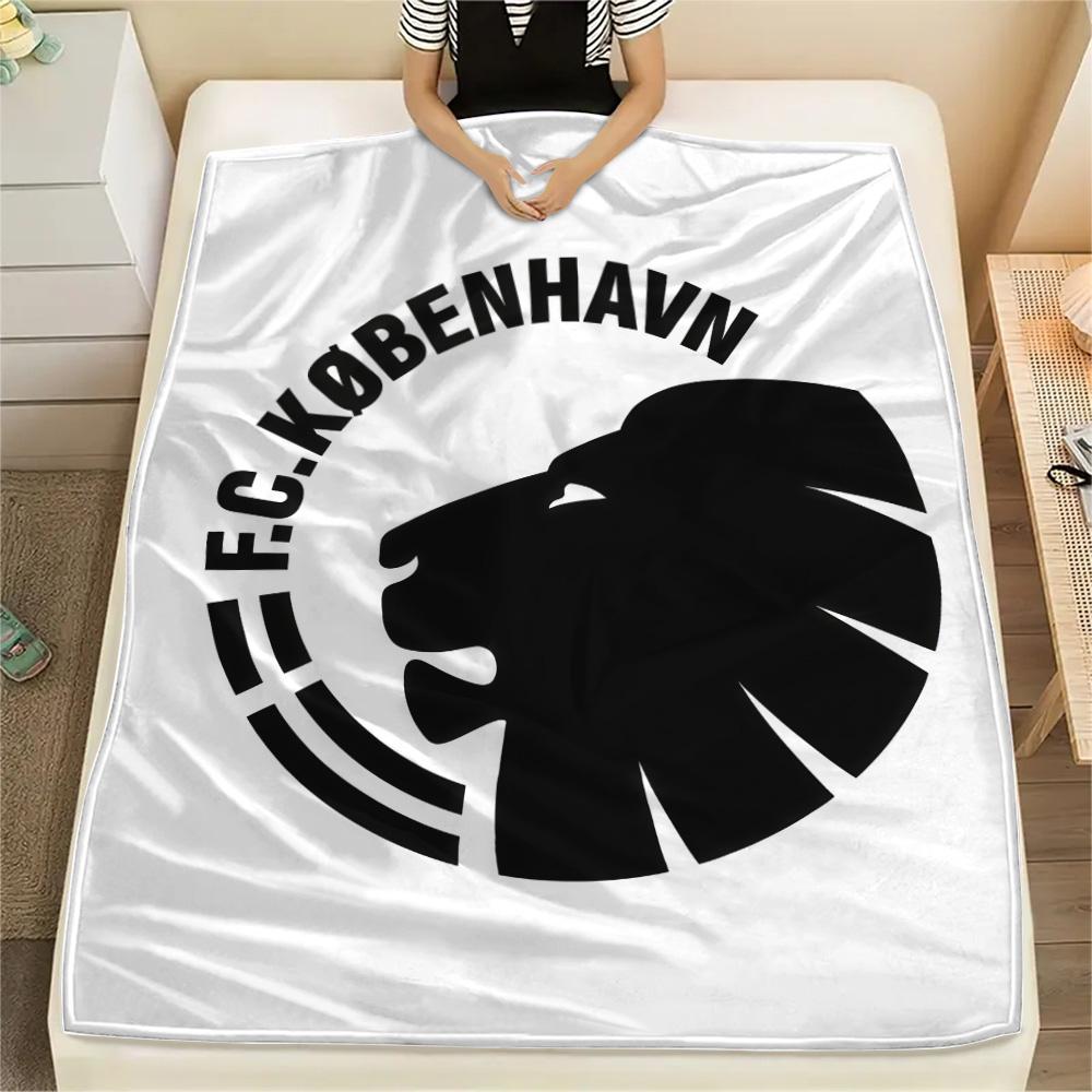 F.C. København  FlAannel Blanket, High quality Comfortable for All Seasons, Home Decor, Warmth and Comfort
