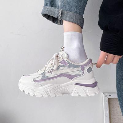 Весна и осень Новые кроссовки Ins Tide Женская обувь Модная повседневная спортивная обувь для студентов Модная обувь для досок Tide