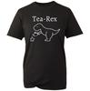Футболка Tea-Rex Смешная Любимая Мультяшная T-REX Топ Детский Мужской Подарок Унисекс