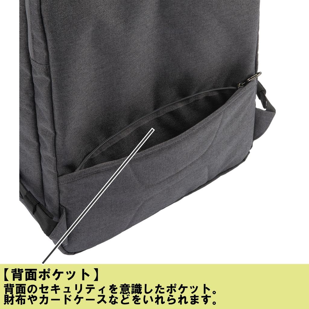 Деловой рюкзак Ace Gene Hover Light 2, вмещает формат A4 и 13,3-дюймовый ПК, 11 л, 600 г, нет. 67615