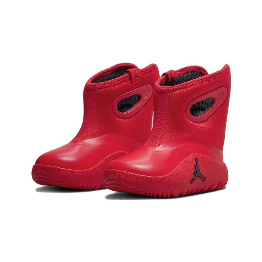 Air Jordan Lil Drip TD Огненно-красные детские кроссовки Черные FB9919-600