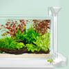 Кормушка для рыбы круглая, противоопрокидывающая, для аквариума, креветок, с фиксацией, удобная, трубка для кормления