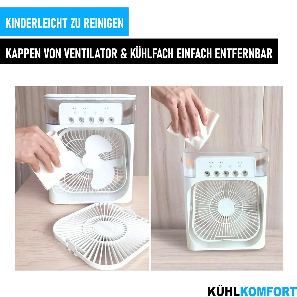 COOLING COMFORT Мини-охладитель воздуха Кондиционеры Кондиционер Мобильный вентилятор 600 мл