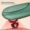 6 In 1 Wireless Electric Back Massager Vibration Infrared Heat Massager Multifunctional Neck Leg Massager Pain Relief Shiatsu