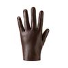 Men's Thin Spring & Autumn Touchscreen Leather Gloves - Fashionable Driving & Motorcycle, First Layer Sheepskin, Breathable.