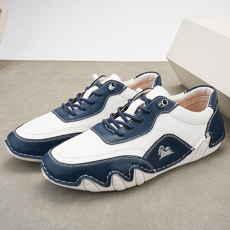 Новая женская обувь новая летняя дышащая женская повседневная кожаная обувь мягкая подошва универсальная уличная белая обувь