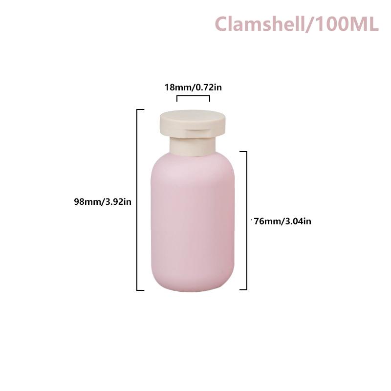 Пустой пластиковый флакон для шампуня с дозатором, флаконы для косметики класса люкс, многоразовые бутылки с дозатором из полипропилена, ящик для хранения в ванной комнате