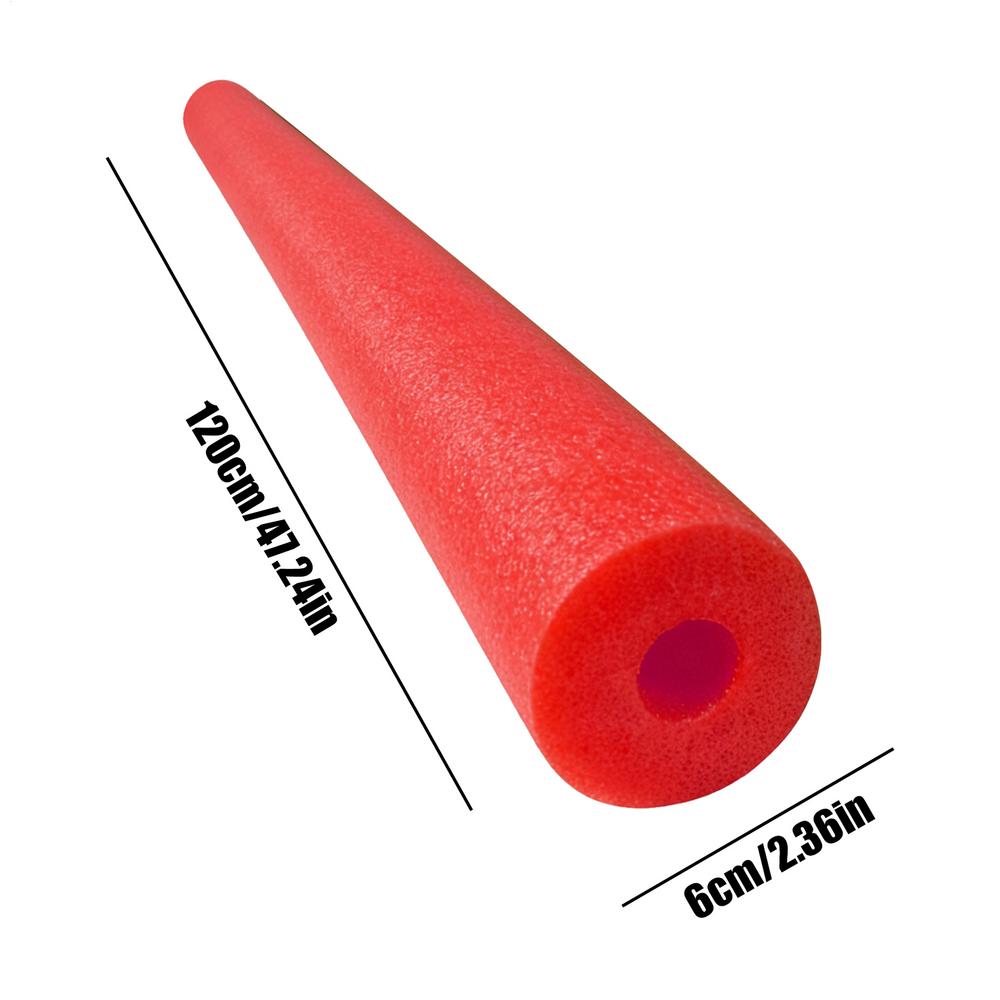 Floating Pool Noodles Soft Foam Floating Hollow Colorful Pool Noodles Training Device for Aerobics Craft Projects Parties Water