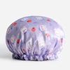Women Hair Cap Hat Supplies Bathroom Double Layer Shower Waterproof Thick Cover Accessories