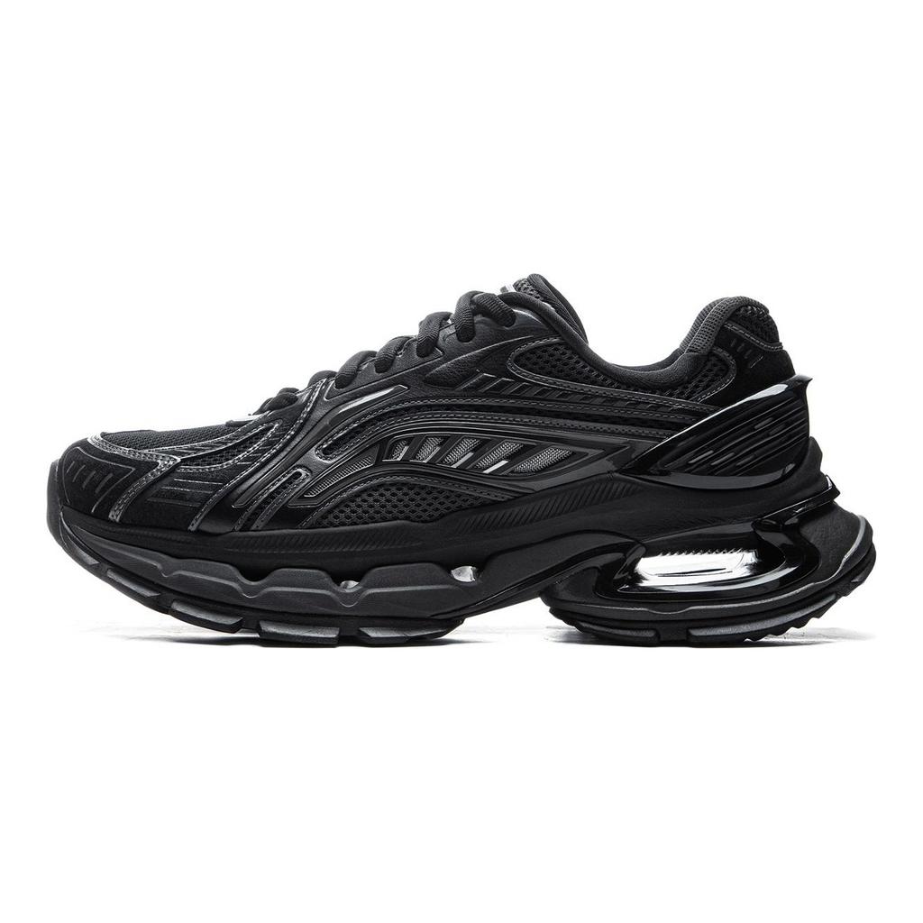 Li Ning Furious Rider BOW Износостойкие Низкие Повседневные Кроссовки Мужские Черные AZGU061-6