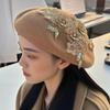 Женские Шляпы Новая Шерстяная Беретка Шляпа Художника - Премиальное Качество Стильная и Хорошо Подходящая для Больших Размеров Головы