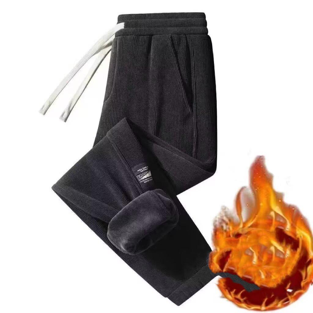 Мужские зимние спортивные теплые брюки повседневные брюки