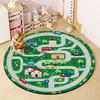Ковер дорожный трафик круглый ковер для детской комнаты гостиной украшение коврики питомник детский игровой коврик для ползания нескользящий коврик для пола детская спальня
