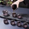 Haofeng Jianshui Zitao Embossed Lotus Gongfu Tea Set