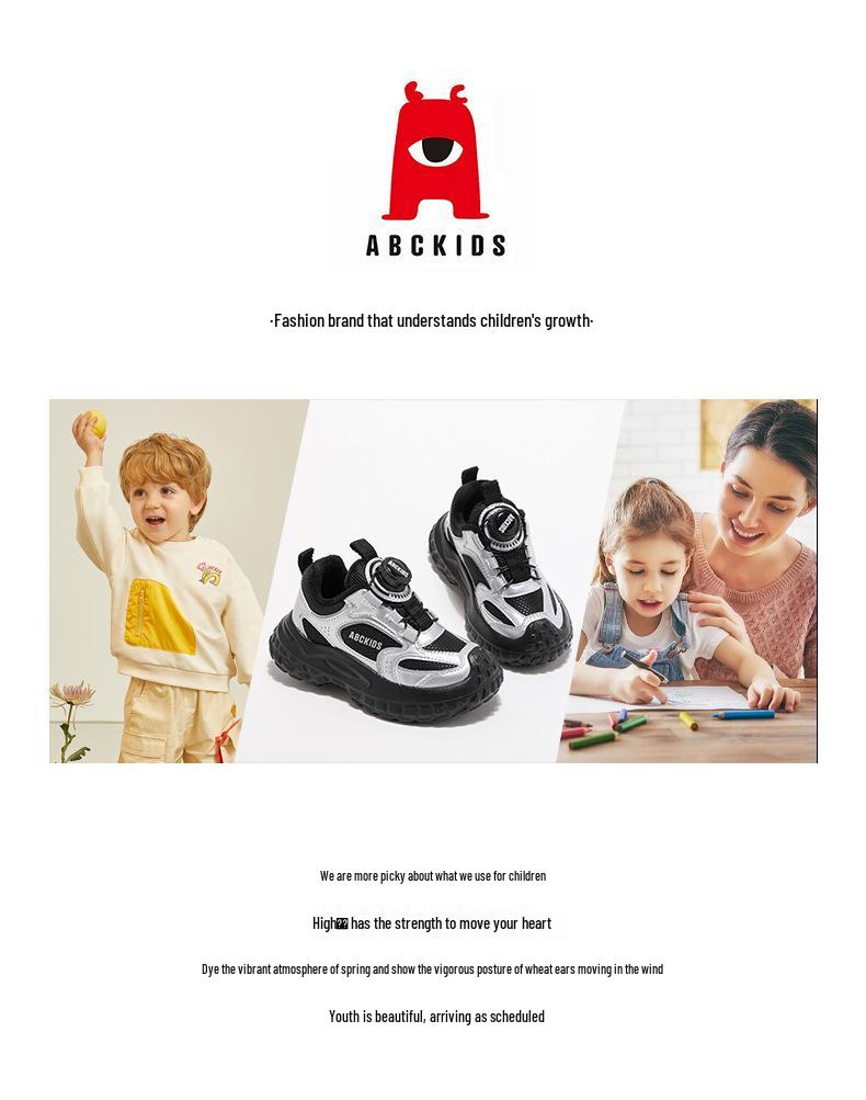ABCkids 2023 Зимние Детские Универсальные Теплые Вельветовые Повседневные Ботинки