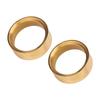 2 PCS RC Brass Internal Beadlock Clamp Ring for FMS FCX24 1/18 1/24 RC Car Replacement Wheel Hub