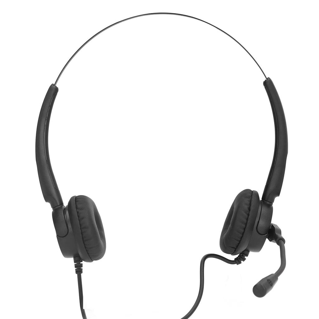 Проводная телефонная гарнитура с шумоподавлением, эргономичная, с регулировкой громкости, USB-компьютерная гарнитура для