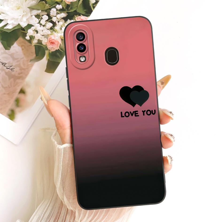 Чехол для Samsung Galaxy A20 A20e A20s Обложка SM-A202F SM-A205F SM-A207F Милый Мультяшный Кот Ударопрочный Бампер для Samsung A30 Fundas