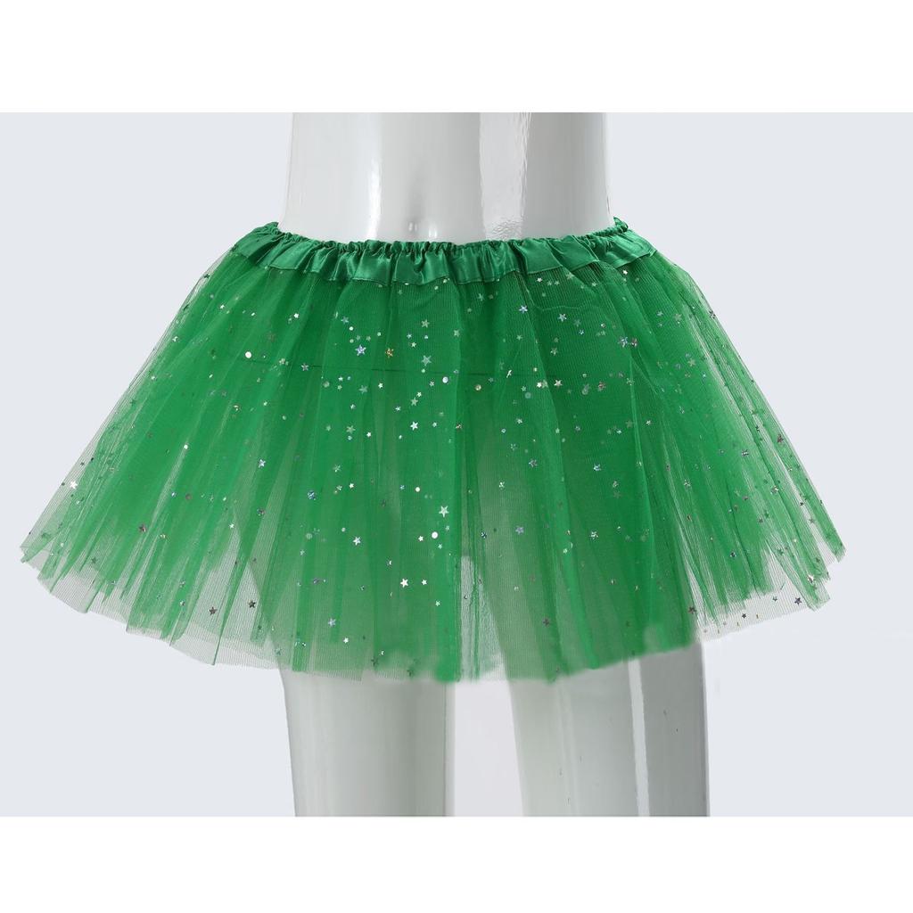 Women's Skirt Glitter Festival Outfit Party Dress Underskirt Dance Dress Prom Dress Evening Dress Ballet Skirt Cosplay Festive Skirt