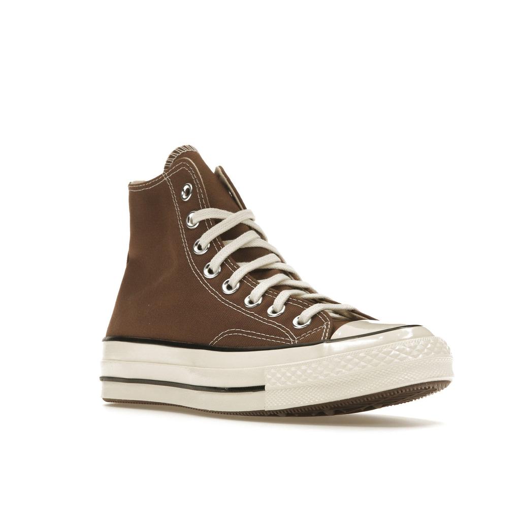 Converse Коричневые кроссовки унисекс Chuck 70 High Squirrel Friend Egret Black A02755C