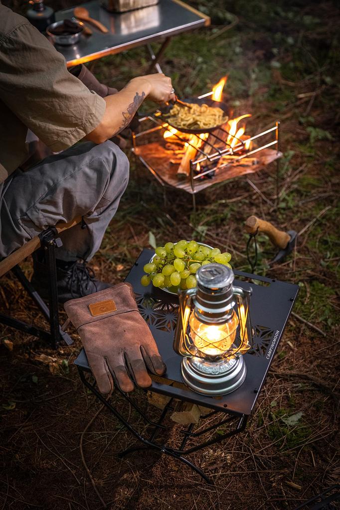 CAMPING MOON Стойка для дров Подставка для дров T-285 Запасная верхняя пластина Черная Черная шестерня Asa-Sierra T-A