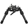 Quick Detachable Tactical LRA Light Carbon Fiber Bipod for 20mm Picatinny Rail