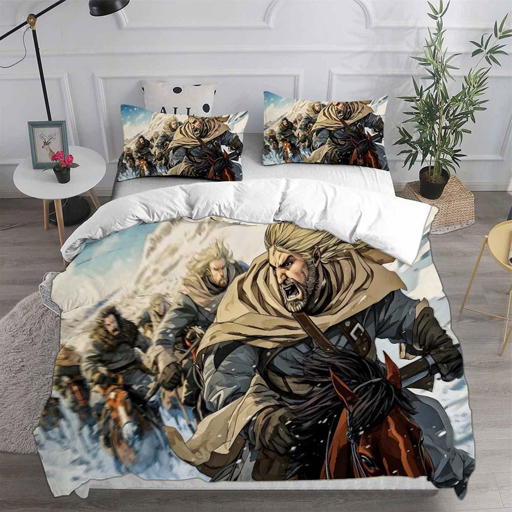 The Lord Of The Rings War Of The Rohirrim Bedding Sets Bed Cover Comforter Duvet Cover Pillow Case 2-3 Pieces Sets