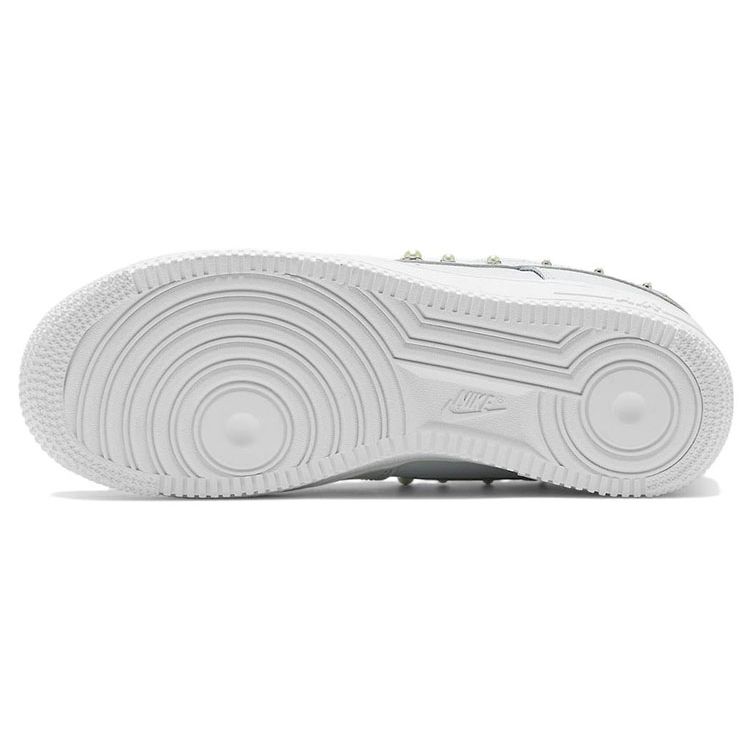 Nike Air Force 1 07 SE Pearl Swoosh — женские кроссовки из чистой платины, белые DV3810-001