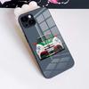 Чехол для телефона A-abarth для iPhone 17 Pro Max 16 15 14 Pro Max 13 11 X Xs Xr 8 7Plus Стеклянная крышка