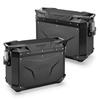 Мотоциклетный боковой кофр 37 л каждый Алюминиевый серия TREKKER OUTBACK EVO OBKE37B ПАРА Левый и правый набор Черный 43332