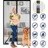 New No Punching Magnetic Screen Door Curtain Anti Mosquito Insect Fly Bug Automatic Closing Household Ventilation Door Curtain