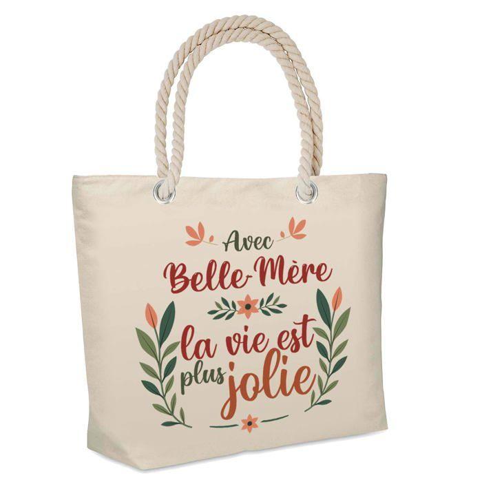 Sac isotherme de plage Belle-Mère la vie est plus jolie