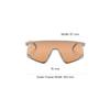 Oakley Солнцезащитные очки с гравировкой логотипа, неправильная форма, мужские, бежевые 0OO9280
