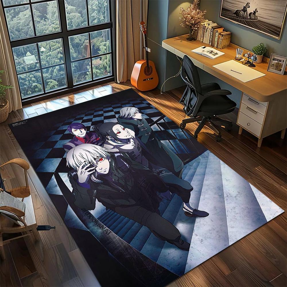 Tokyo Ghoul Non Slip Washable Floor Mat Printed Rug Carpet Large Area Rugs for Home Decoration -xia98
