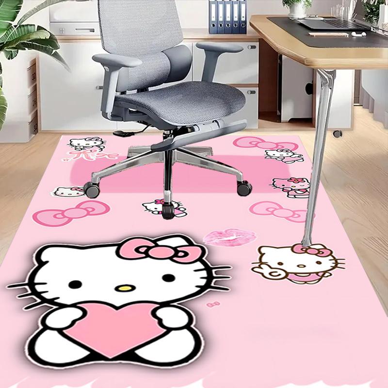 1 шт. Ковер Hello Kitty Коврик для офиса Наружный коврик Декор для дома Ковер для зоны Фестивальный подарок