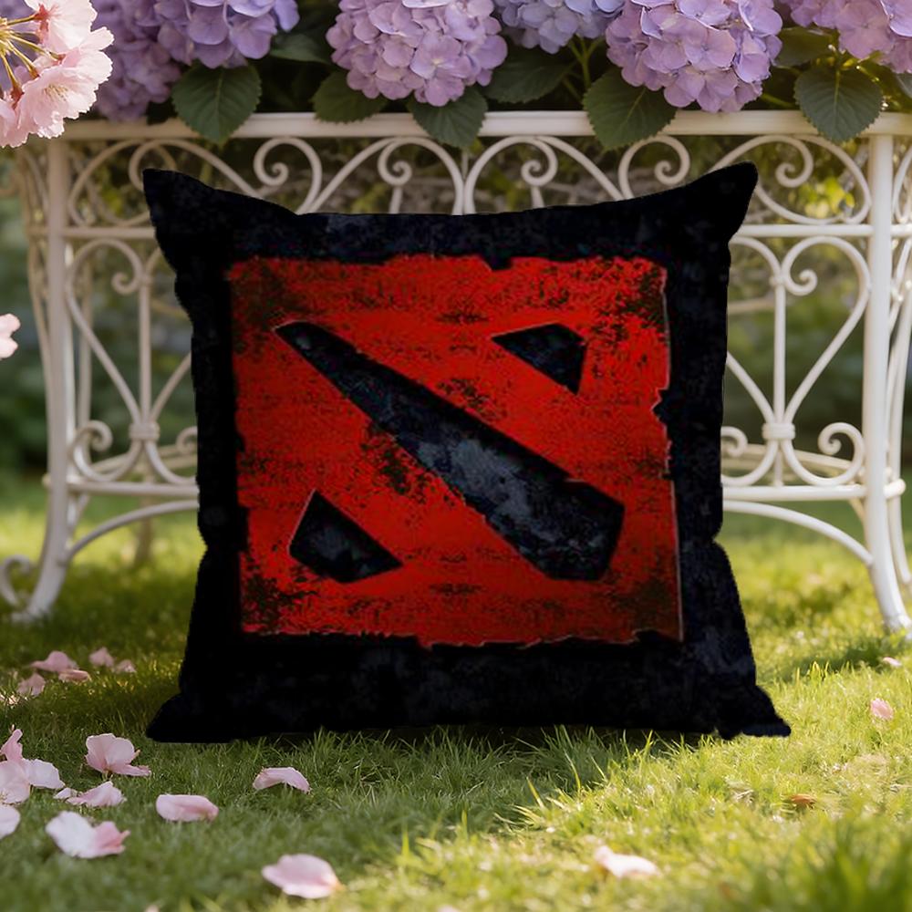 Игровой Крутой D-Dota 2 Наволочка для Подушки Дома и в Машине Двухсценарная Наволочка: Двусторонняя конструкция для максимального комфорта