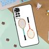 Tennis Ball Rackets Case For Xiaomi Redmi Note 13 14 9 10 11 12 Pro 10S 11S 12S Cover For Redmi 13C 10C 12C 14C