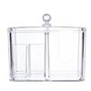 With Lid Cotton Swab Box 1/2pcs Acrylic Bathroom Bedroom