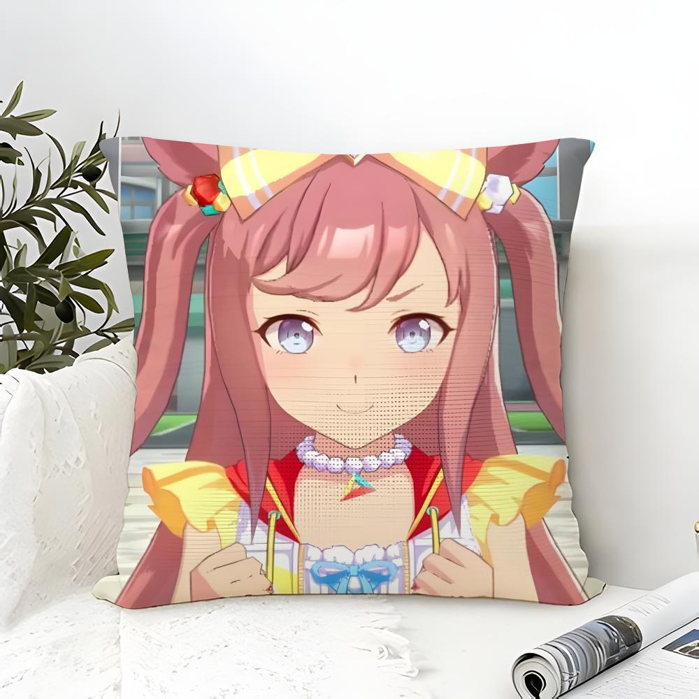 Игровой Мультяшный Uma musume PPretty Derby Наволочка льняная наволочка диван домашний декор чехол для подушки чехол для подушки