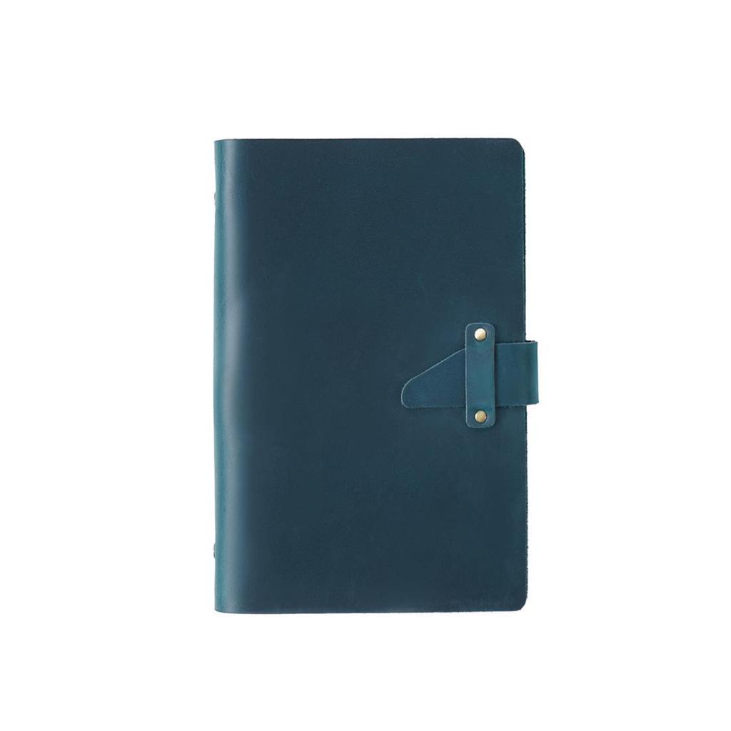 A5 Vintage Handmade European Style Notebook & A6 Diary, A7 Loose-Leaf Cowhide Notepad for Office and Business Use.