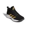 adidas Детские кроссовки Cross Em Up 5 Wide J Black Gold Metallic Core-Black Cloud-White GX4790