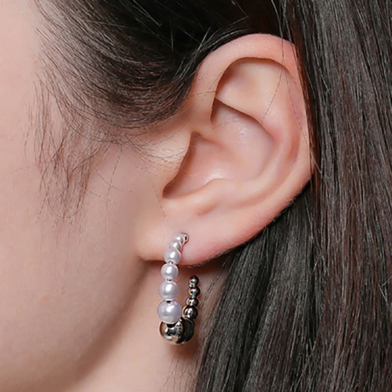 Dana Burton Symphony Pearl Duo Earrings