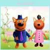 Пластиковые Топперы для Торта Набор 'Kid E Cats' Для Украшения Дня Рождения С Коллекционными Фигурками